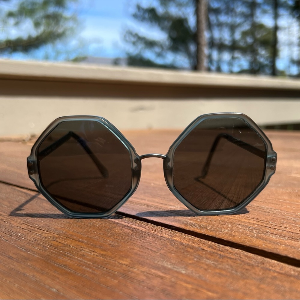 Le Specs hexagon sunglasses